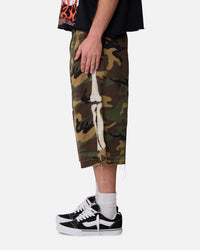 MNML Ultra Baggy Bone Shorts Camo
