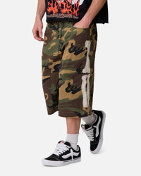 MNML Ultra Baggy Bone Shorts Camo