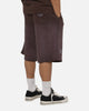Mitchell & Ness Los Angeles Lakers Overprint Shorts Dark Oak