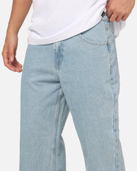 Carre Union Straight Fit Jeans Light Wash Blue