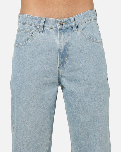 Carre Union Straight Fit Jeans Light Wash Blue