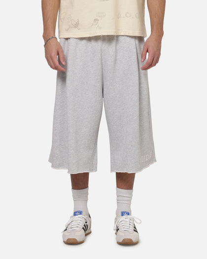 Adidas Originals Long Sweat Shorts Light Grey