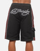 Ed Hardy Fury Shorts Plum/Black
