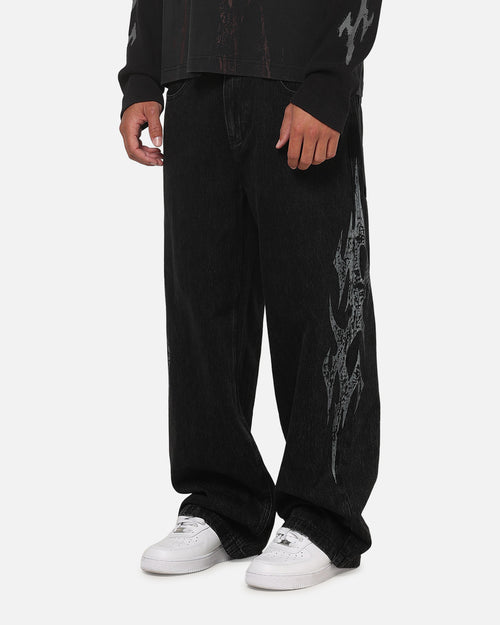 Saint Morta Amplus Tribal Jeans Black Shadow V2
