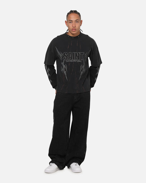 Saint Morta Amplus Tribal Jeans Black Shadow V2