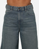 Dickies Denim 13" Loose Jean Shorts Khaki Tinted Blue