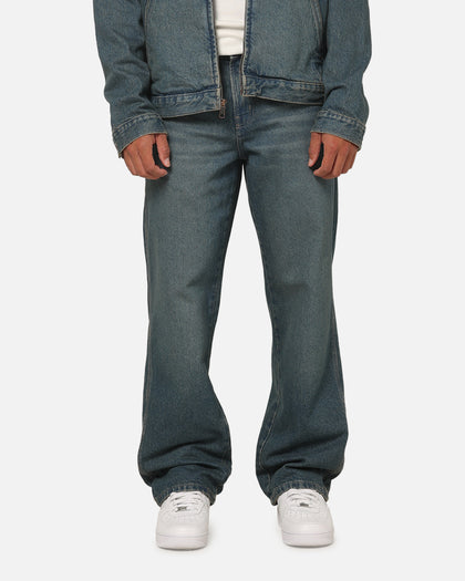 Dickies Thomasville Straight Leg Jeans Khaki Tinted Blue