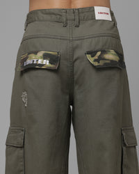 Loiter Spitfire Cargo Pants Green