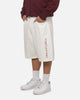 Saint Morta Umbra Scripted Jorts Off White