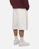 Saint Morta Umbra Scripted Jorts Off White
