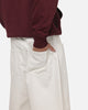 Saint Morta Umbra Scripted Jorts Off White