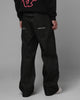 Loiter Selvedge Denim Boot Cut Jeans Black