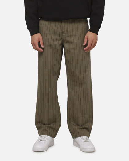 Carre Solace Jeans Green Pinstripe