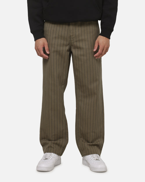 Carre Solace Jeans Green Pinstripe
