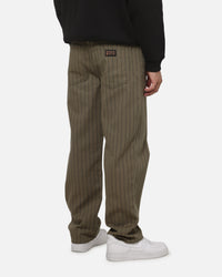 Carre Solace Jeans Green Pinstripe