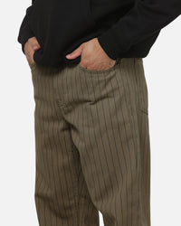 Carre Solace Jeans Green Pinstripe
