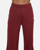Carre Varsity Track Pants Burgundy