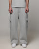 American Thrift Cargo Wide Leg Track Pants Grey Marle