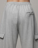 American Thrift Cargo Wide Leg Track Pants Grey Marle