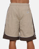 Carre Script Boardshorts Brown