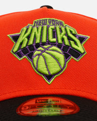 New Era New York Knicks 'Halloween' 9FORTY A-Frame Snapback Orange/Black