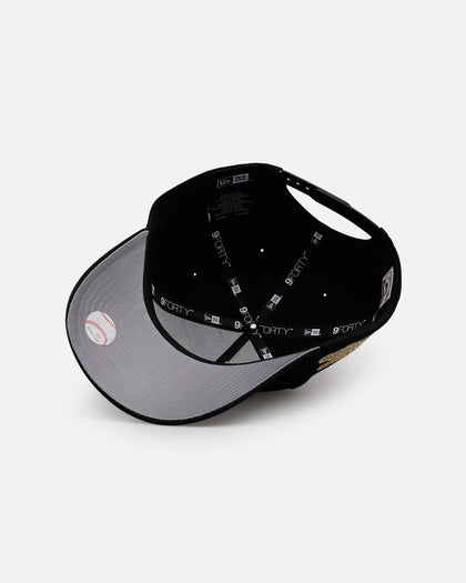 New Era Philadelphia Phillies 'Raised Metallic Chainstitch' 9FORTY A-Frame Snapback Black