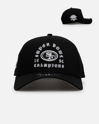 New Era San Francisco 49ers 'Gothic Arch 2.0' 9FORTY A-Frame Snapback Black/White