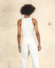 404 Ribbed Singlet Off White