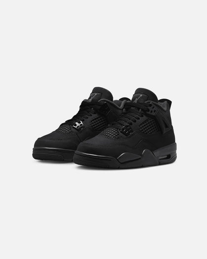 Jordan Kids' Air Jordan 4 Retro "Black Cat" (GS) Black/Black