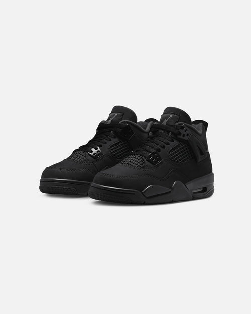 Jordan Kids' Air Jordan 4 Retro "Black Cat" (GS) Black/Black