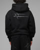 Loiter Ultra Hybrid Zip Hoodie Black Stealth