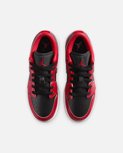Jordan Kids' Air Jordan 1 Low SE (GS) Black/Varsity Red