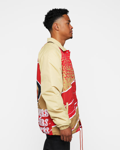 New Era San Francisco 49ers Coach Jacket Red