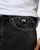 Revenge Cross Denim Pants Black
