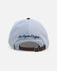 Pro Standard Los Angeles Dodgers 'Denim Suede' Pro Pinch Strapback Denim