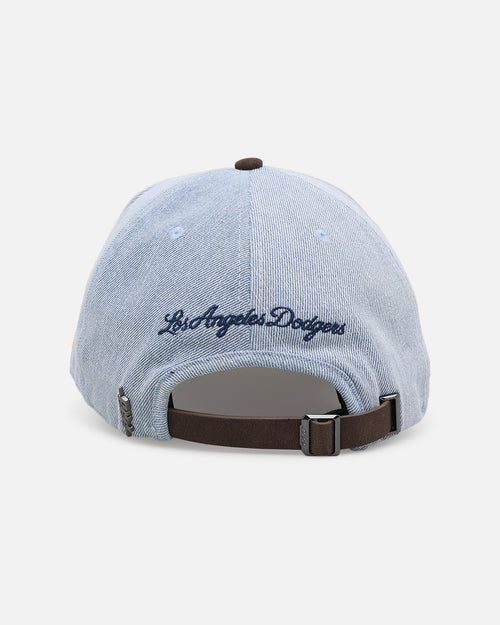 Pro Standard Los Angeles Dodgers 'Denim Suede' Pro Pinch Strapback Denim