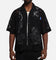 Loiter Lace Button Up Shirt Black