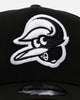 New Era Baltimore Orioles 'Black White Upside Down Logo' 9FORTY A-Frame Snapback Black/White