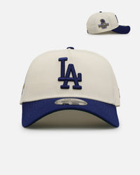 New Era Los Angeles Dodgers '24 Champs' 9FORTY A-Frame Snapback Chrome
