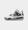 Jordan Women's Air Jordan 4 Retro "Seafoam" White/Oil Green