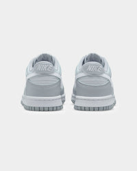 Nike Kids' Dunk Low Pure "Two-Toned Grey" Platinum/Wolf Grey