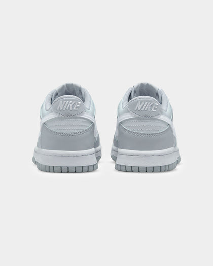 Nike Kids' Dunk Low Pure "Two-Toned Grey" Platinum/Wolf Grey