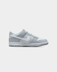 Nike Kids' Dunk Low Pure "Two-Toned Grey" Platinum/Wolf Grey