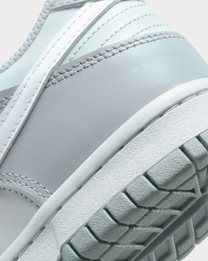 Nike Kids' Dunk Low Pure "Two-Toned Grey" Platinum/Wolf Grey