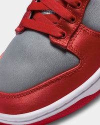 Nike Women's Dunk Low Essentials "UNLV Satin" Medium Grey/Varsity Red