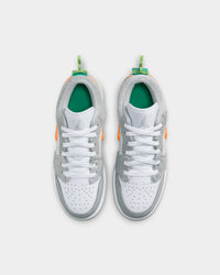 Jordan Kids' Air Jordan 1 Low SE (GS) "Rabbit" Light Smoke Grey/Total Orange/White/Stadium Green