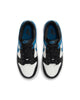 Nike Kids' Dunk Low (GS) "Black White Blue" Summit White/Indigo