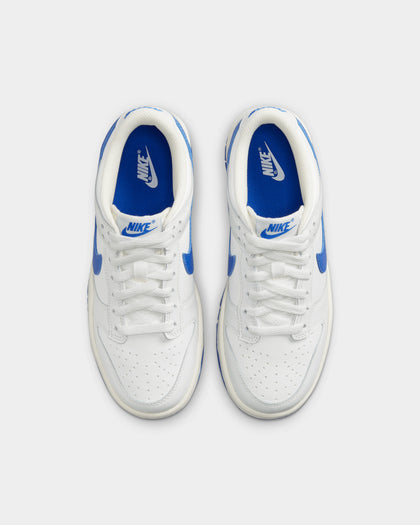 Nike Kids' Dunk Low "White Royal" (GS) Summit White/Hyper Royal