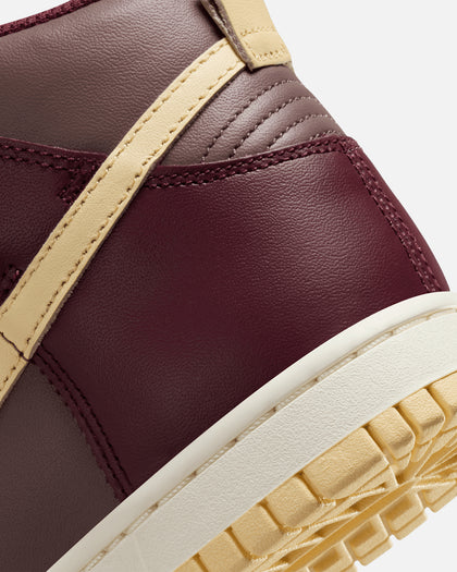 Nike Women's Dunk High Plum Eclipse/Pale Vanilla/Night Maroon