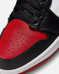 Jordan Air Jordan 1 Low "Bred Toe" White/Black/Varsity Red